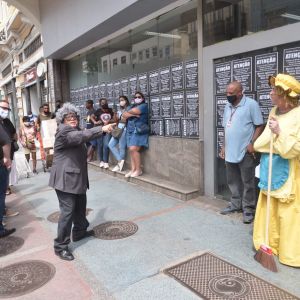 Manifestação contra o desmonte do Banco do Brasil