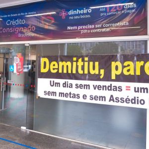 Atividade no Bradesco de Brás de Pina