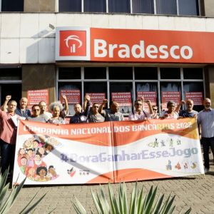 Caravana Bradesco Campo Grande contra as Demissões