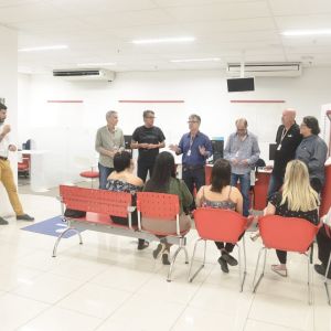 Manifestação Bradesco contra demissões e fechamento de agências