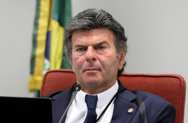 O presidente do STF, Luiz Fux, retirou da pauta a ação que trata da correção do FGTS, que estava prevista para a próxima quinta-feira (13) Foto: Nelson Jr. / Secretaria de Comunicação STF