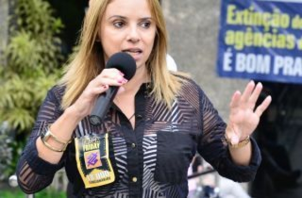  Adriana Nalesso Presidenta da Federação das Trabalhadoras e dos Trabalhadores no Ramo Financeiro do Estado do Rio de Janeiro - Federa-RJ
