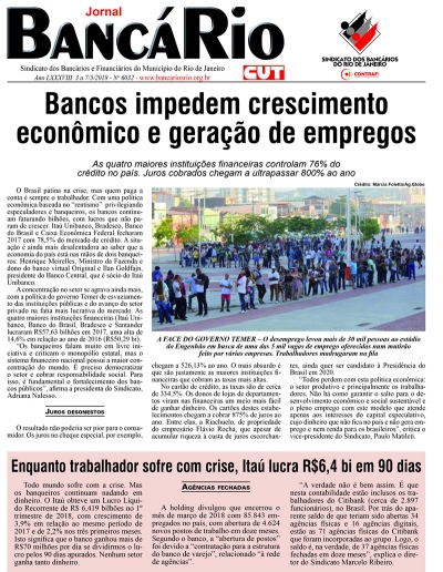 Bancário 6032 Edição de 3 a 7/5/2018