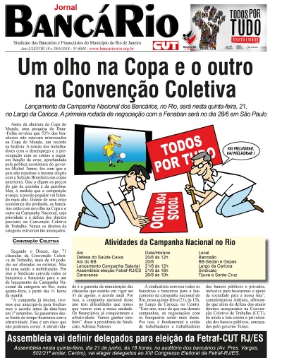 Bancário 6044 Edição de 19 e 20/6/2018