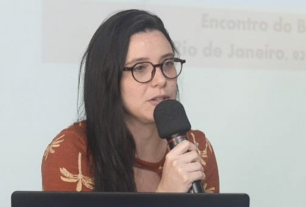 A economista do Dieese, Millena Alves: “A queda no lucro do BB foi impactada sobretudo pelas mudanças nas regras contábeis”. Foto: Nando Neves.