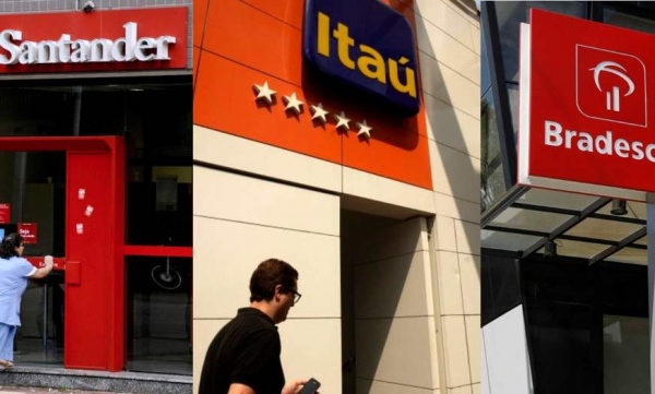 DE QUE LADO O GOVERNO ESTÁ - Itaú, Bradesco e Santander: o setor que mais lucra no Brasil há pelo menos quatro décadas é o que recebeu a maior quantia de socorro financeiro pago com dinheiro público, para o país enfrentar a crise do coronavírus