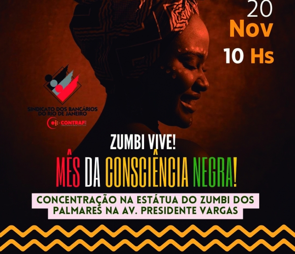 Bancários vão participar de ato da Consciência Negra