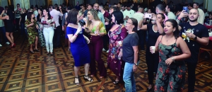 Os bancários curtiram a festa promovida pelo Sindicato com muita alegria
