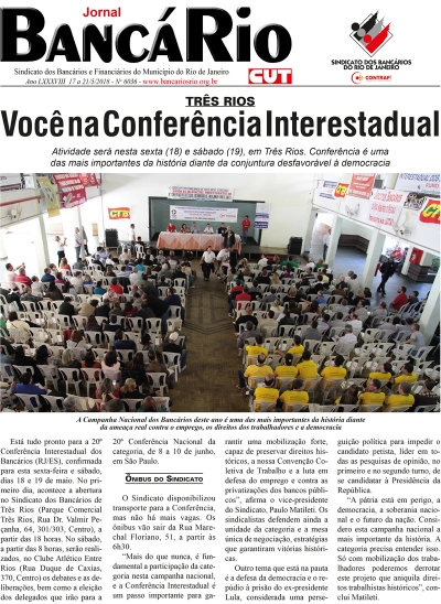 Bancário 6036 Edição de 17 a 21/5/2018