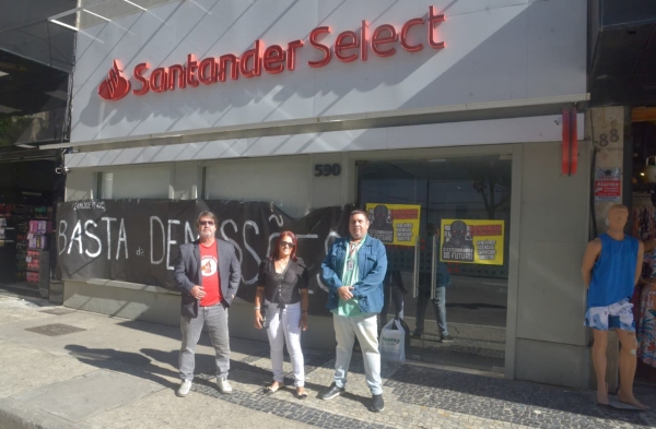 Santander ataca aposentados da Fundação Sudameris
