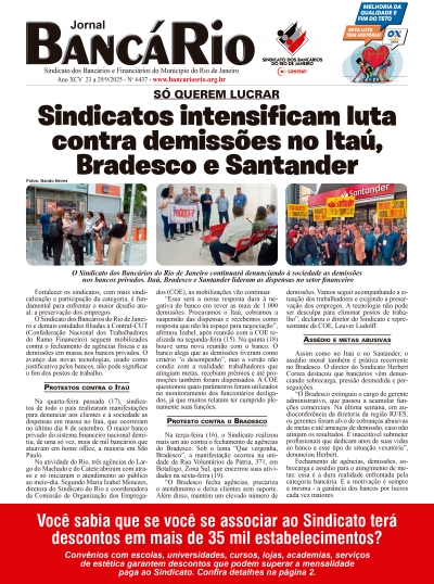 Bancário 6437 de 23 a 29/9/2025