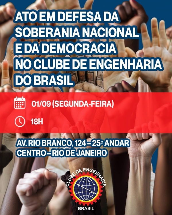 Ato em Defesa da Soberania Nacional e da Democracia