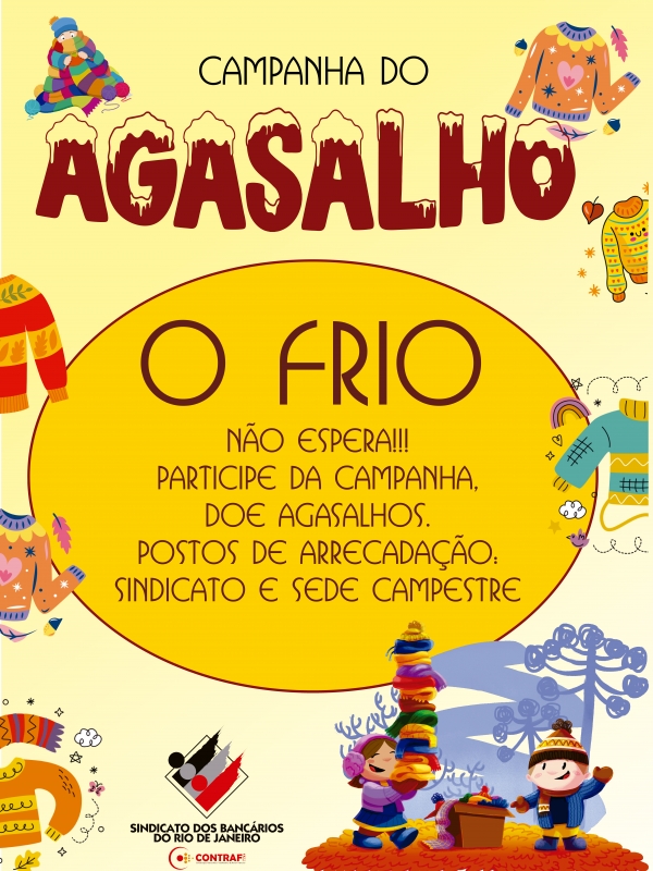 Saiba como participar da Campanha de Doação de Agasalhos