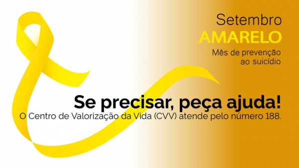 Campanha de prevenção ao suicídio agora é lei