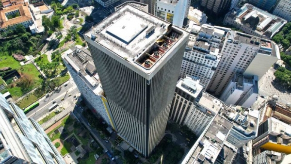 Edifício do Banco do Brasil na Rua Senador Dantas, Centro do Rio de Janeiro (Foto: BB, divulgação)