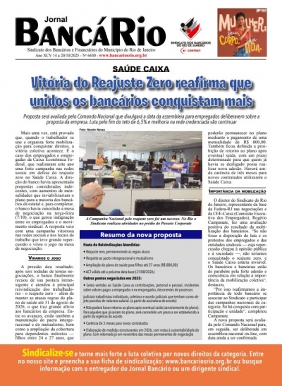 Bancário 6440 de 14 a 20/10/2025