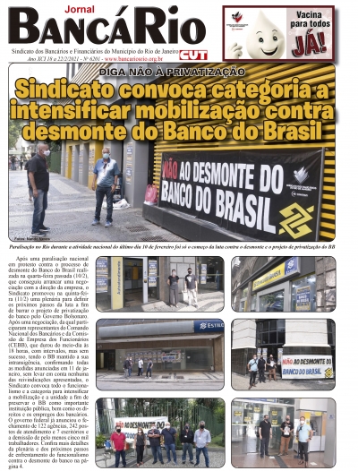 Bancário 6201 de 18 a 22/2/2021