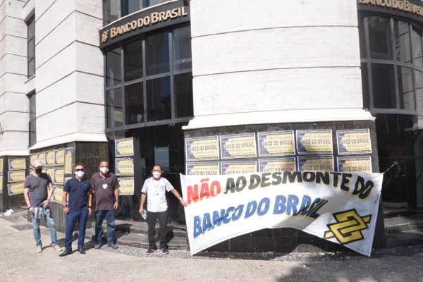 Todos de preto nesta quarta, na paralisação contra o desmonte do BB. Concentração no Sedan.