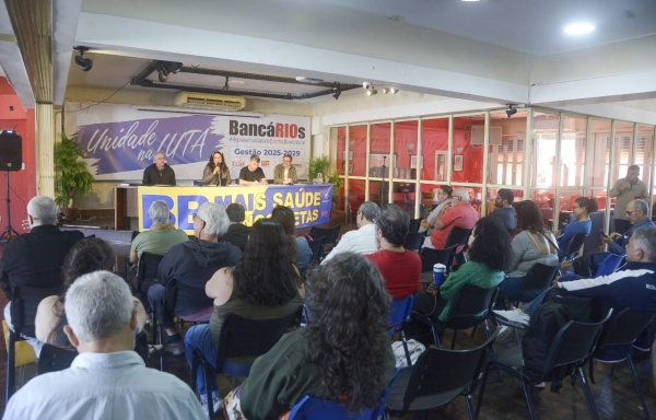 Plenária do Encontro Regional dos Funcionários do BB. Foto: Nando Neves.