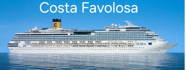 Na viagem promovida pelo Cultural do Sindicato, os viajantes vão embarcar no luxuoso navio Costa Favolosa
