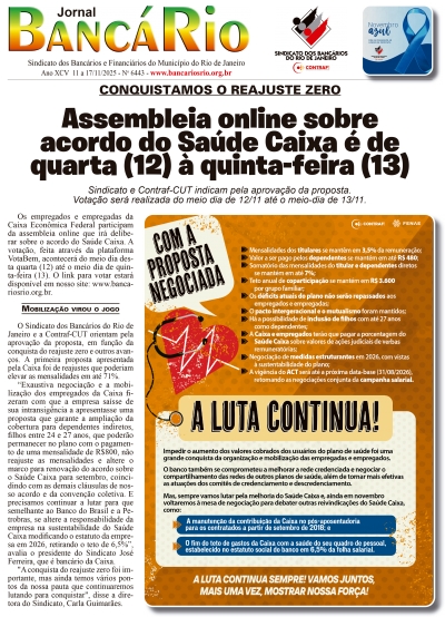 Bancário 6444 de 11 a 17/11/2025