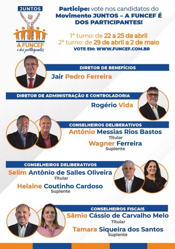 Eleições da Funcef começam  nesta sexta-feira (22)