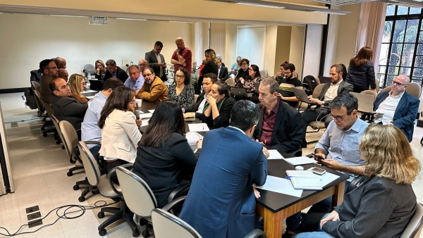 O Comando Nacional dos Bancários e a Fenaban voltaram a mesa de negociação, desta vez na sede do Sindicato de São Paulo 