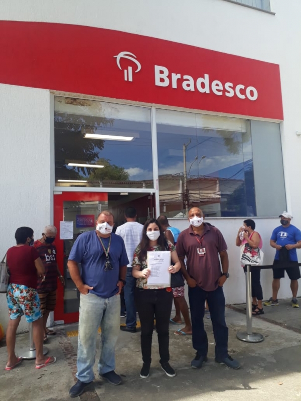 Sindicato faz mais uma reintegração no Bradesco.