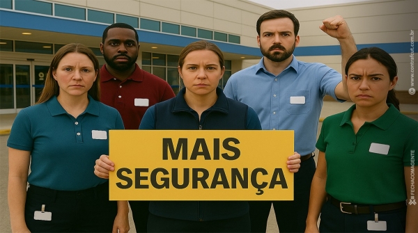 Movimento sindical cobra mais segurança nas agências do Mercantil do Brasil: banco só contrata vigilantes desarmados
