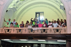 Banerjianos estiveram presente na última audiência na Alerj