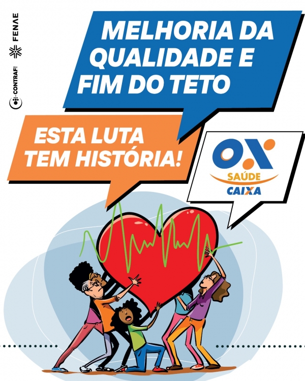 Empregados intensificam campanha pelo Saúde Caixa nas redes sociais