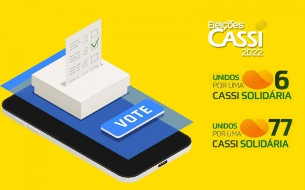 É hora de votar ‘Unidos  por uma Cassi Solidária’