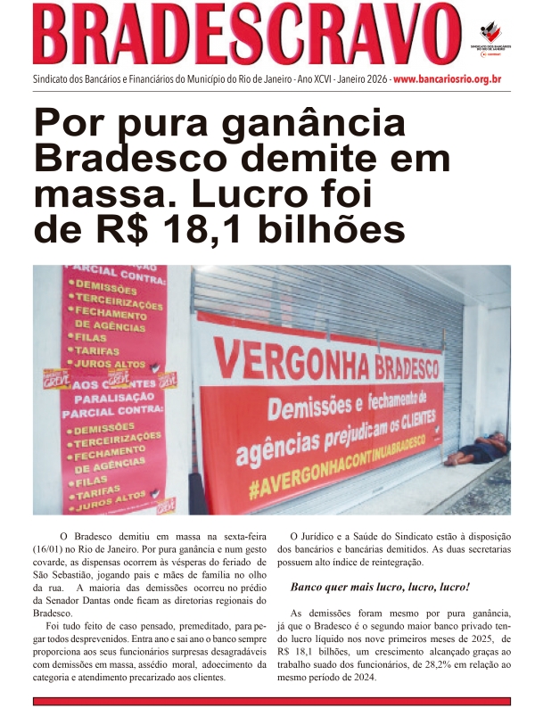 Bradescravo - Janeiro 2026