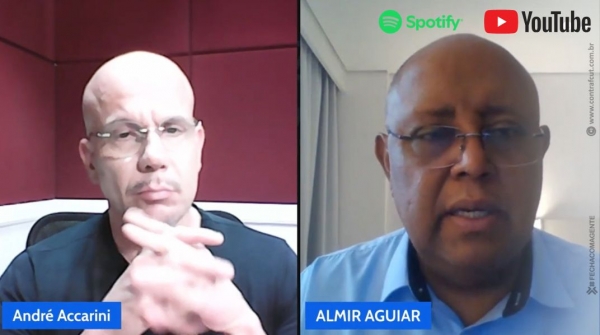 O ContrafCast. Print cedido pela Contraf-CUT.