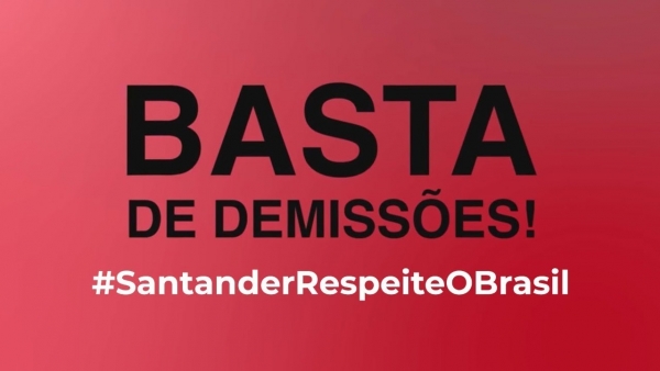 Santander demite bancária portadora de LER e Sindicato reintegra