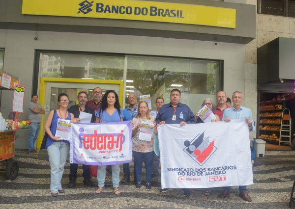 Encontro vai fortalecer a luta dos funcionários do BB. Foto: Nando Neves.
