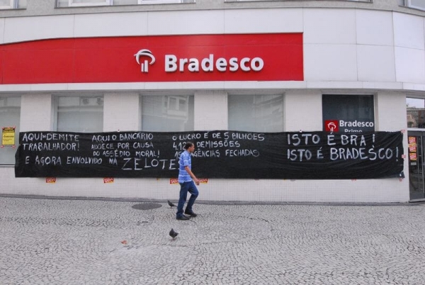 Bancários elegem seus representes na Cipa do Bradesco Cinelândia