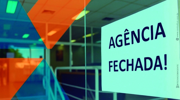  O fechamento de agências da Caixa prejudica a economia local em várias regiões, especialmente para o micro e pequeno empreendedor