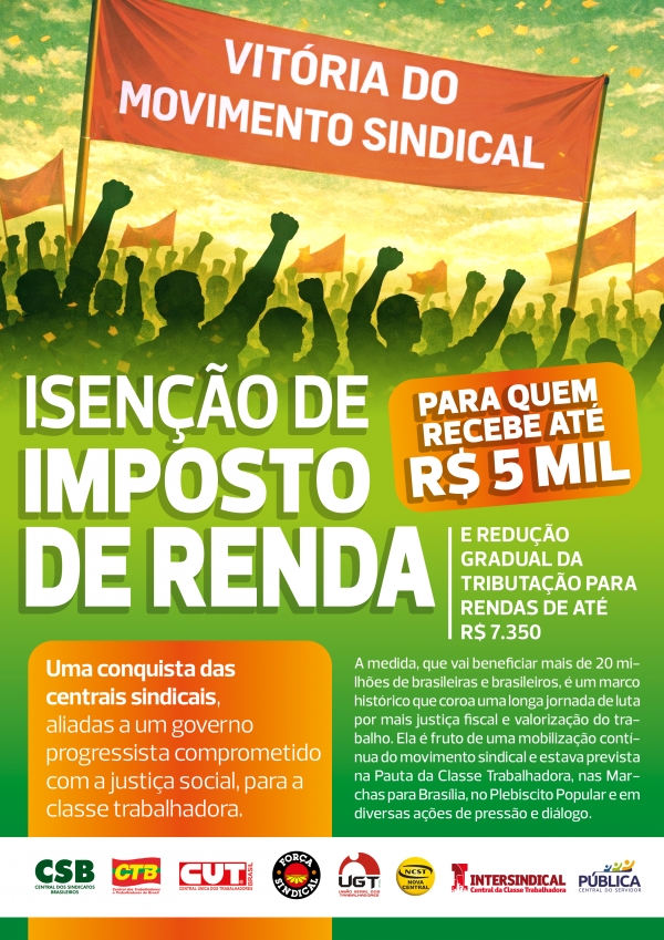 Folheto Imposto de Renda